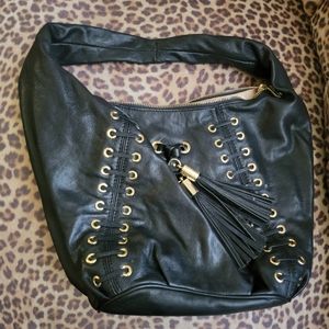 Black & gold MK Purse